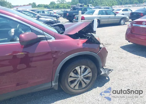 2013 Honda Cr-V Ex-L from USA, damaged, VIN 5J6RM4H79DL031198